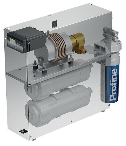 Verticale omgekeerde osmose Hobart 120L/Uur